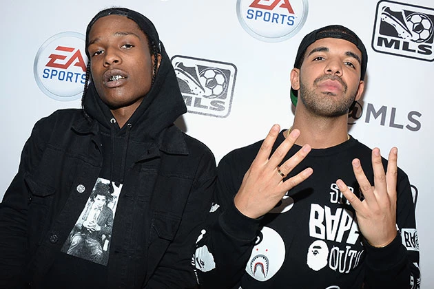 Drake A$AP Rocky Drake A$AP Rocky