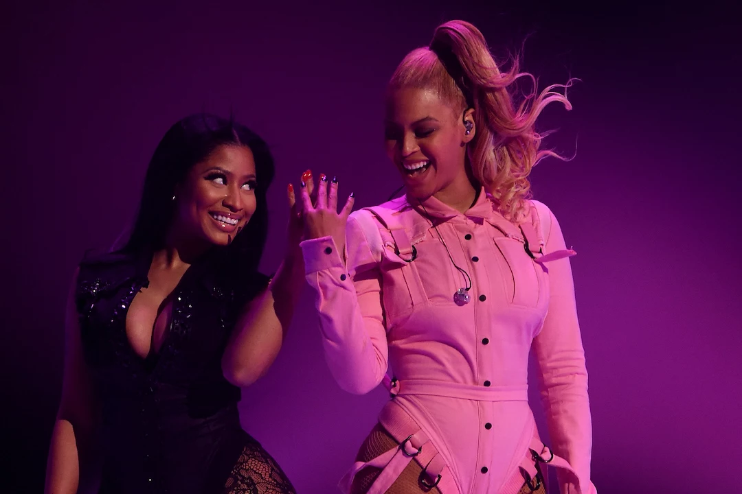Nicki Minaj and Beyonce Tied for Most Top 10 Hits Among Women on Billboard's Mainstream R&B/Hip-Hop Airplay Chart