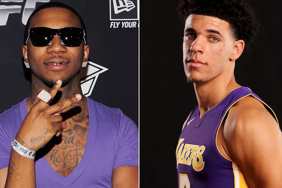 Lil B Threatens to Curse Lakers Rookie Lonzo Ball for Dissing Nas: ‘Lonzo Watch Ur Mouth’